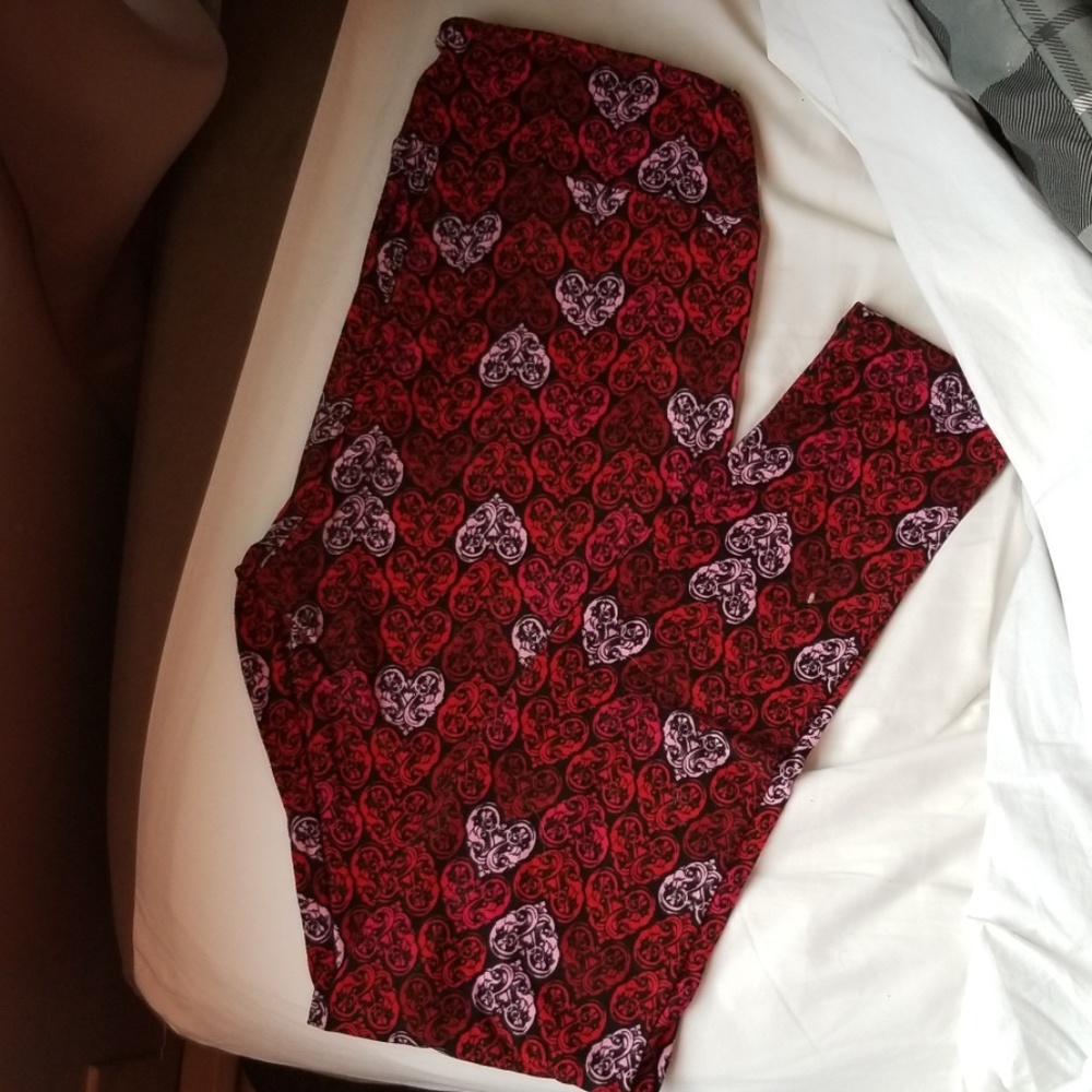 Valentines Leggings OS